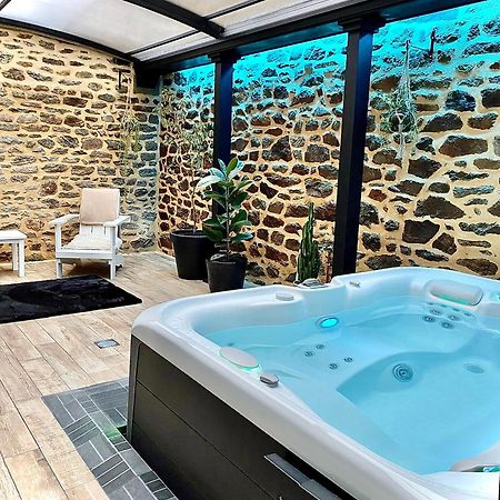 Villa Lily Spa, Chambre D'Hotes Avec Spa Privatif La Vicomté-sur-Rance Exteriör bild